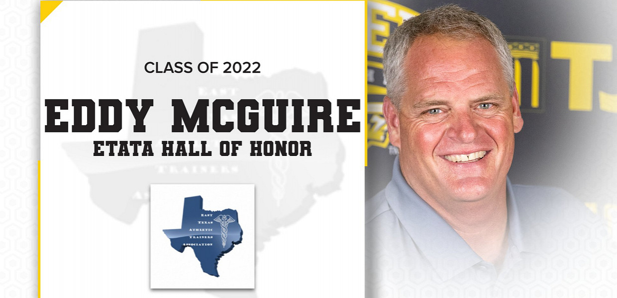 McGuire to be Recognized for ETATA Hall of Honor Induction on Saturday