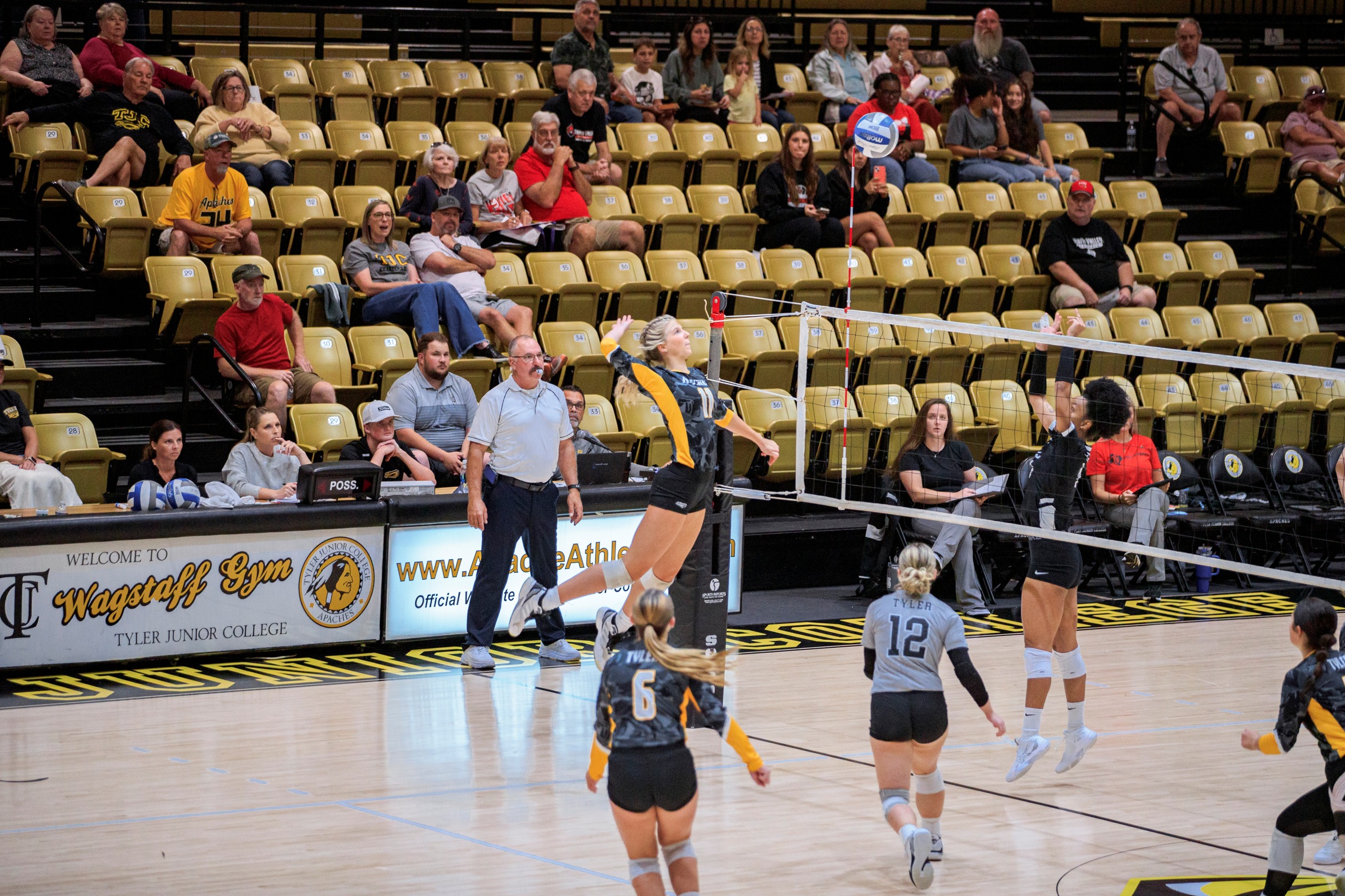Volleyball falls to #9 Trinity Valley at Wagstaff